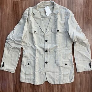 Men’s Banana Republic Linen Blazer Size Medium